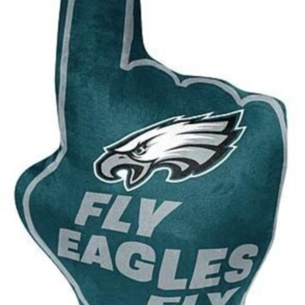 Philadelphia Eagles Northwest Super Size Finger Pillow